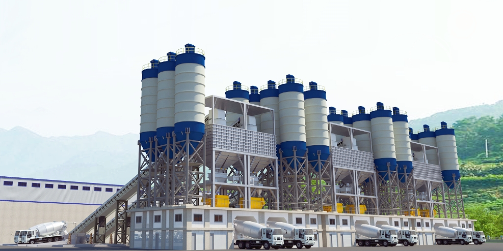 新型建机搅拌站 新型建机搅拌站