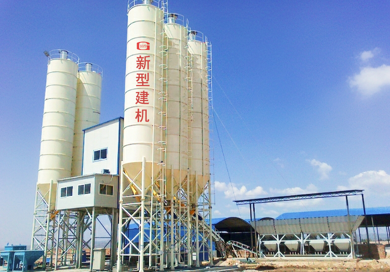新型建机搅拌站