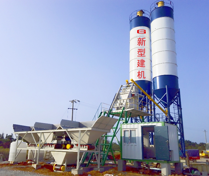 新型建机搅拌站