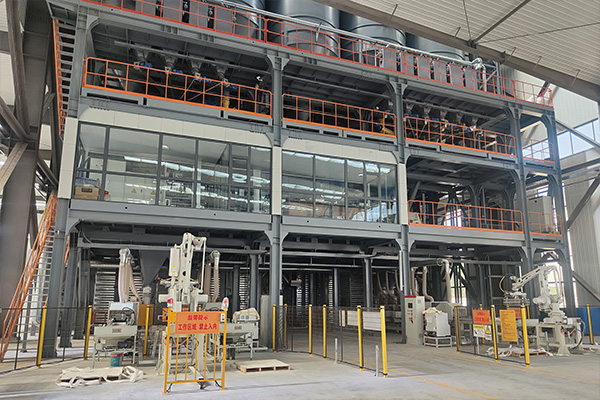 中青林重工特种砂浆生产线