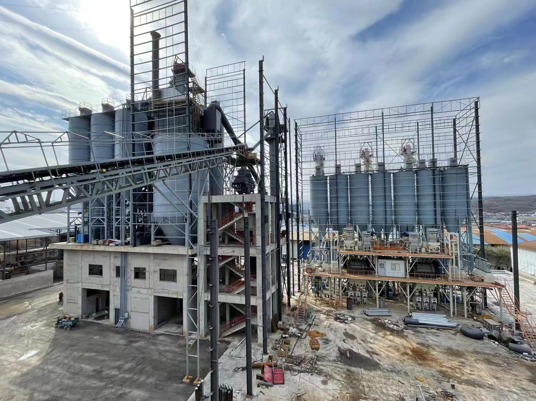 中青林重工干粉砂浆生产线 中青林重工干粉砂浆生产线