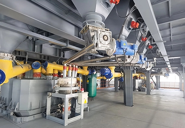 中青林重工干粉砂浆生产线 中青林重工干粉砂浆生产线