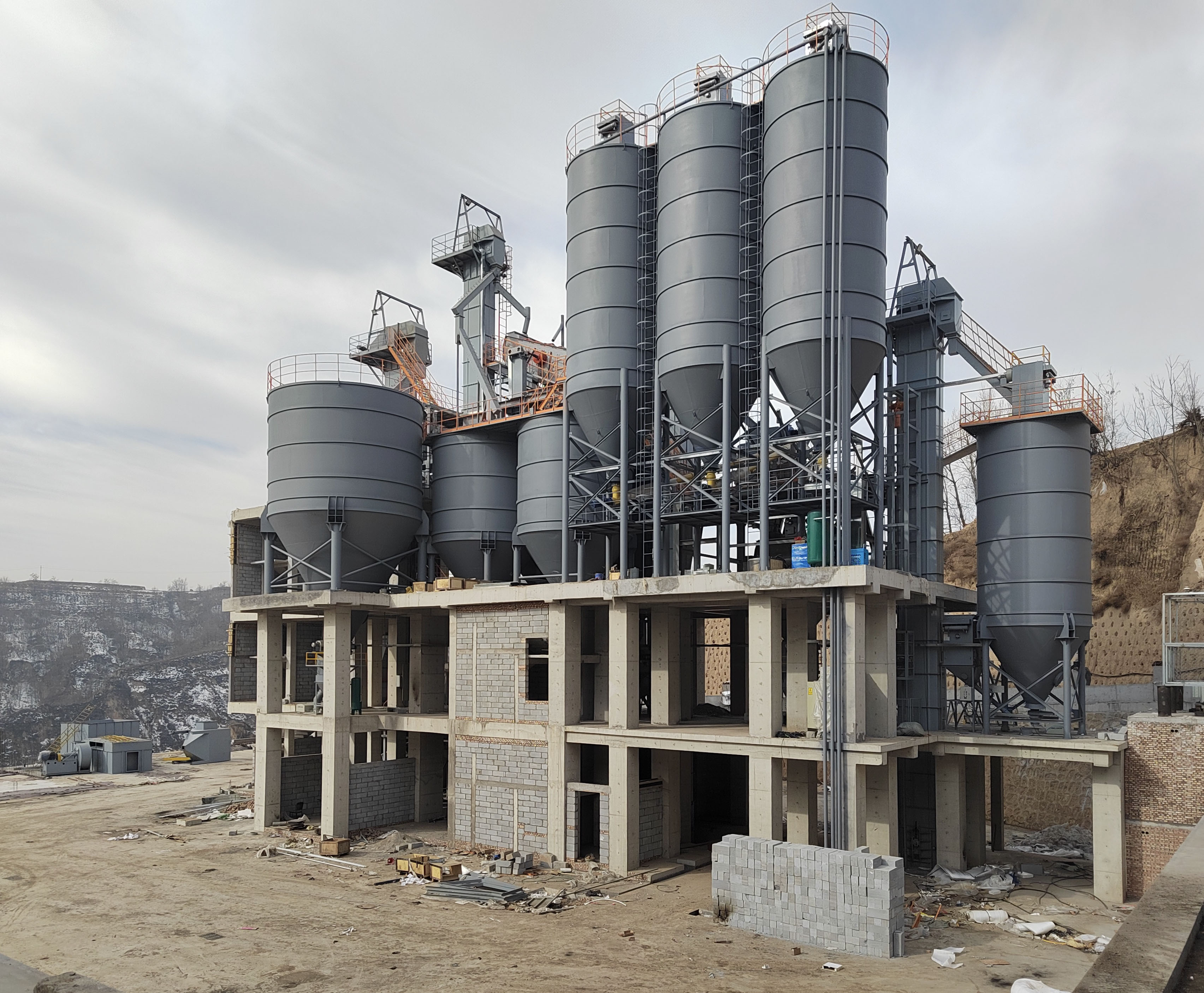 干粉砂浆生产线